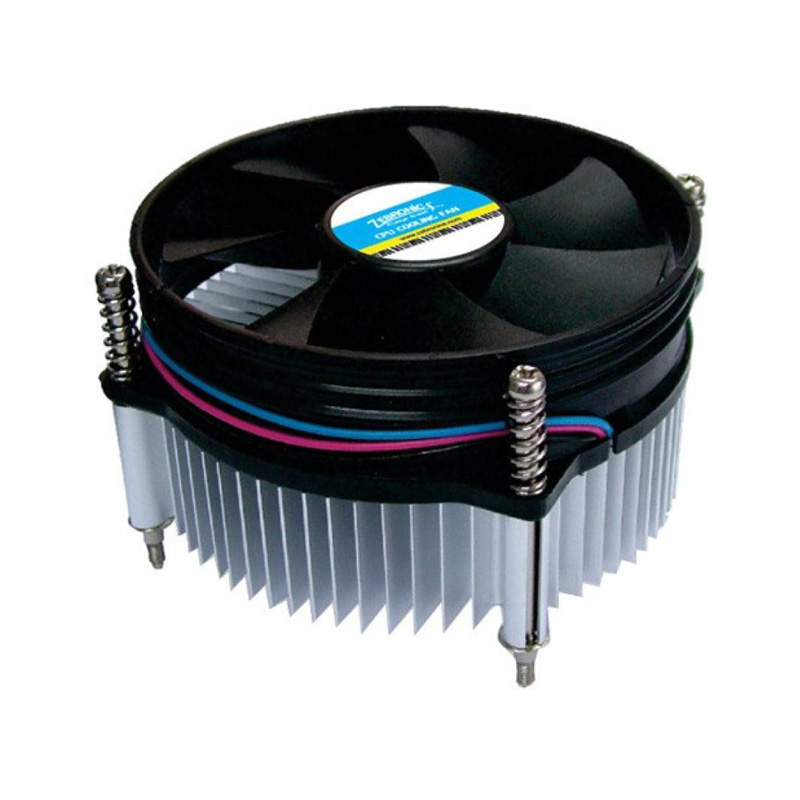 Zebronics CPU Cooling Fan Socket 775 Cooler (Black) – Arikart